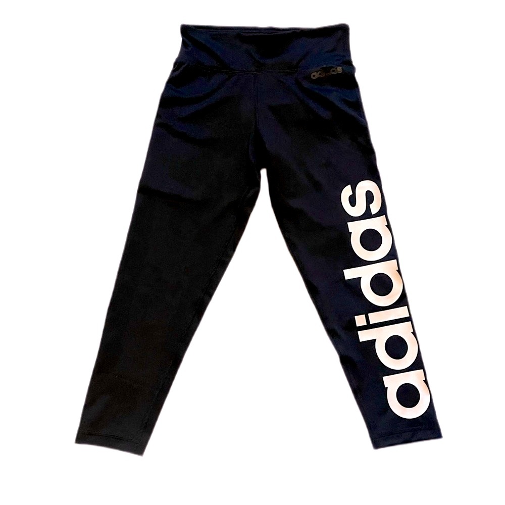 adidas black capris leggings NWOT